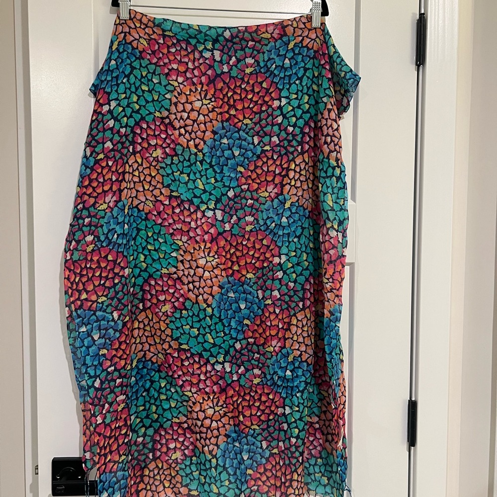 Colorful Patterned Women's scarf